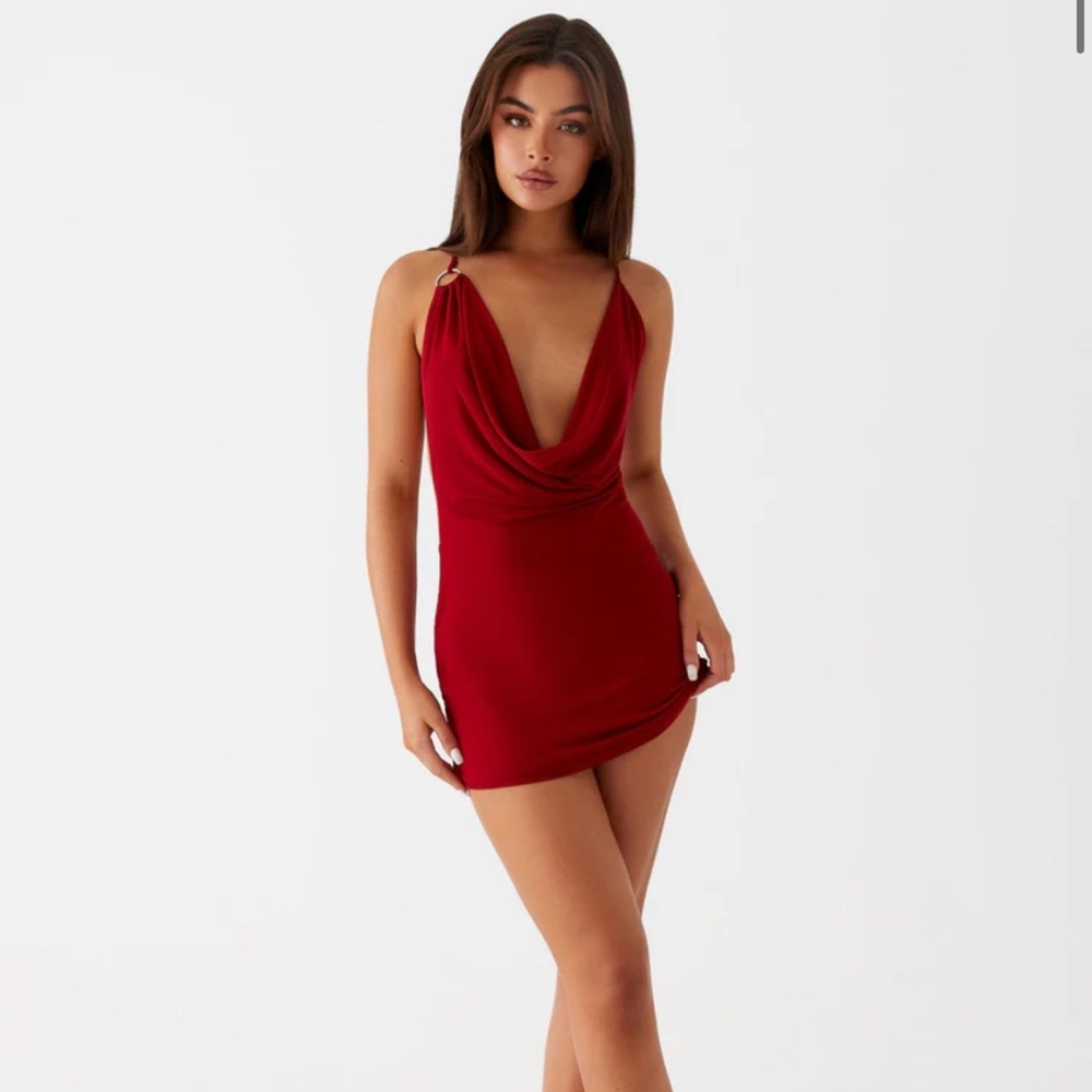 Peppermayo Red Mini Dress